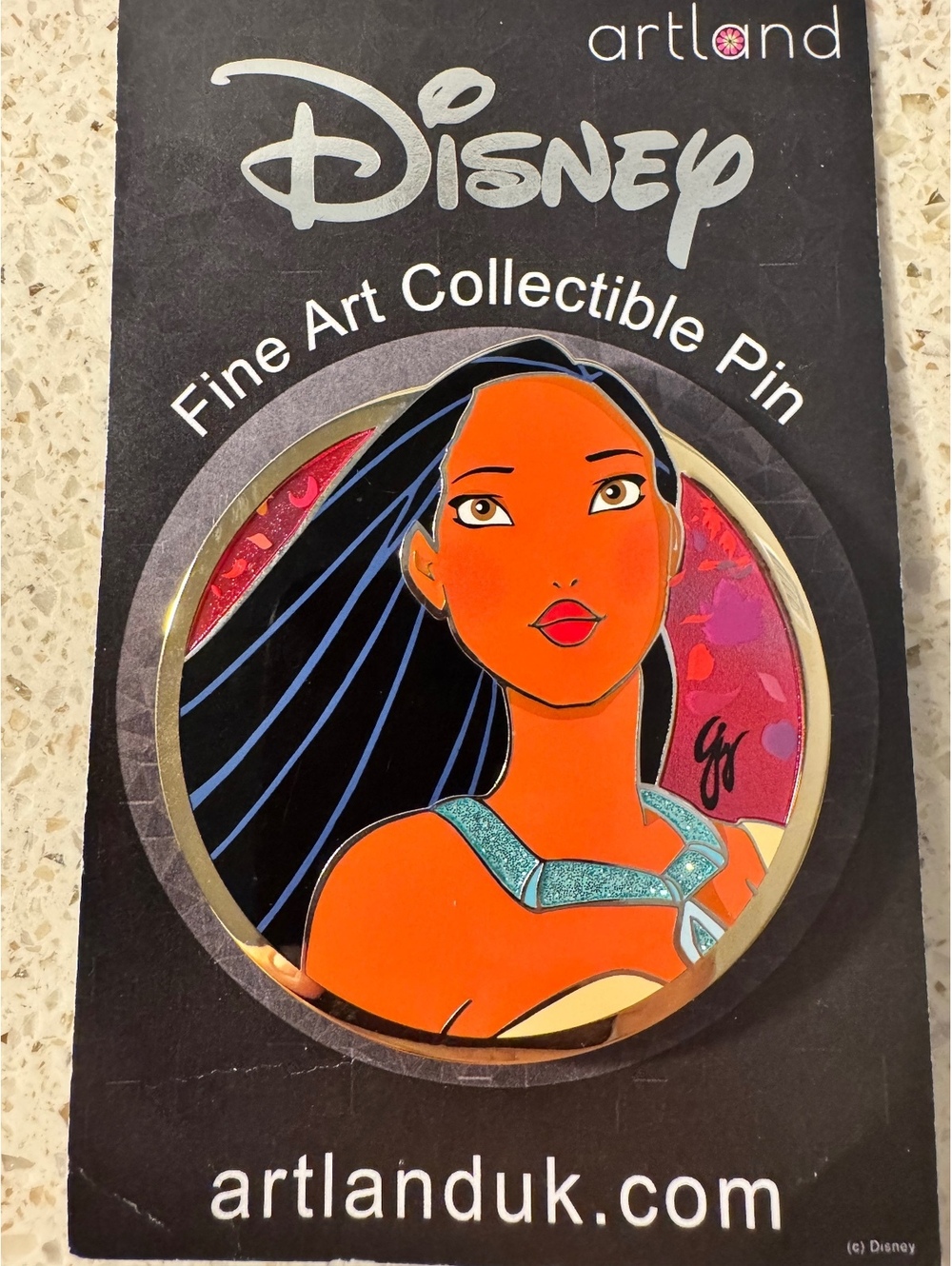 Disney Artland Signature Series Pocahontas LE 200 Pin